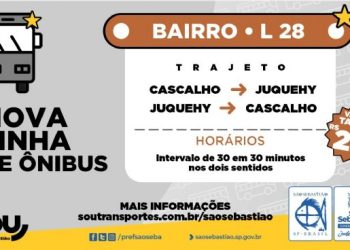 Nova Linha L28 transitará entre Boiçucanga e Juquehy