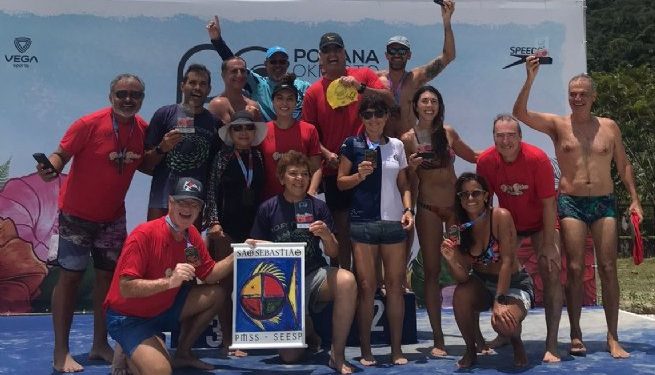 Equipe Cardume de São Sebastião conquista 1ºLugar em quatro categorias na Travessia Poliana Okimoto