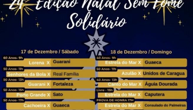 Prefeitura de São Sebastião apoia 24ª edição do Natal Sem Fome Solidário