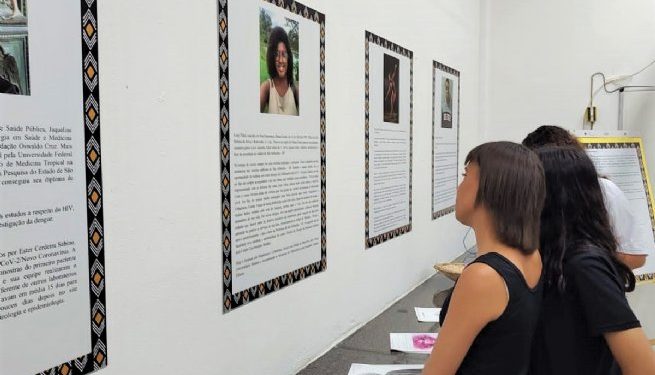 Alunos da EM Henrique Botelho visitam exposição “Vozes em Movimento”
