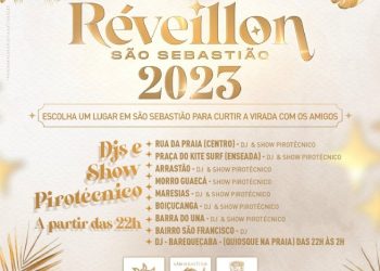 Prefeitura de São Sebastião prepara festa de Réveillon em nove pontos da cidade