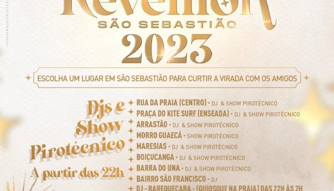 Prefeitura de São Sebastião prepara festa de Réveillon em nove pontos da cidade