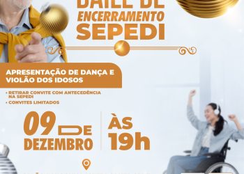 Prefeitura realiza festa de confraternização de fim de ano para idosos e pessoas com deficiência