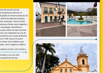 São Sebastião é destaque na mídia chilena