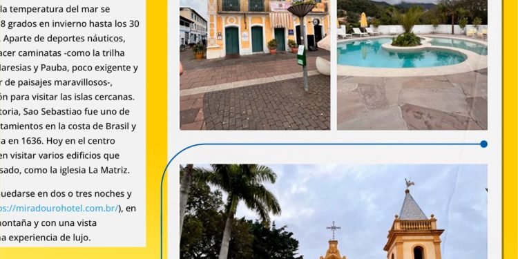 São Sebastião é destaque na mídia chilena