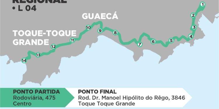 Linha L02 tem reforço para ampliar horários até Toque – Toque Grande