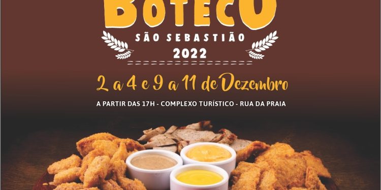 Festival Comida de Boteco São Sebastião inicia nesta sexta-feira com boa gastronomia e diversas atrações artistas