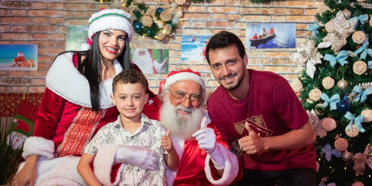 Casinha do Papai Noel ficará aberta até o dia 23 de dezembro, no Centro Histórico de São Sebastião