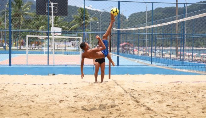 1ª Etapa do Circuito Sebastianense de Futevôlei movimenta Arena Esportiva de Boiçucanga