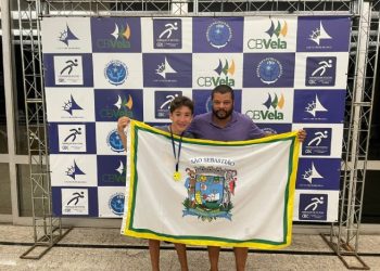 Velejador sebastianense é vice-campeão da Copa do Brasil da Classe Optimist Juvenil