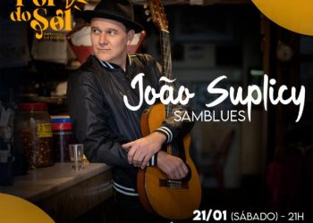 Cantor João Suplicy se apresenta na Praça Pôr do Sol neste sábado (21)