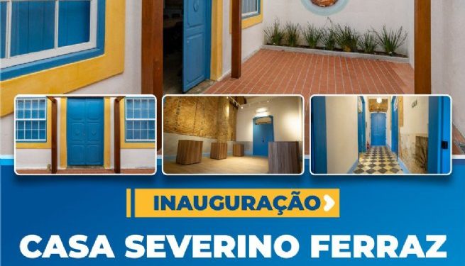 Prefeitura de São Sebastião inaugura obra de reforma e restauro da Casa Severino Ferraz nesta quinta-feira (19)