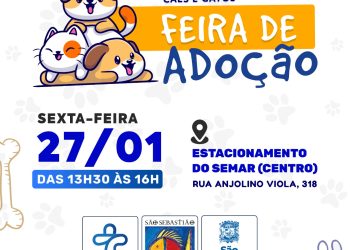 Prefeitura realiza Feira de Adoção de Cães e Gatos amanhã (27) na região central   