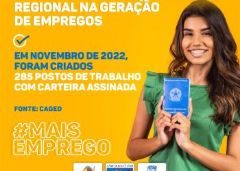 São Sebastião gera 285 vagas de emprego com carteira assinada e mantém liderança no Litoral Norte