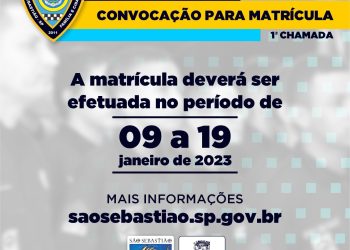 Prefeitura de São Sebastião divulga relação de convocados para matrícula no Curso de Formação de Guarda Mirim