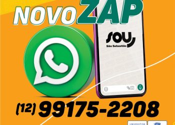 SOU São Sebastião disponibiliza novo número de Whatsapp para dúvidas, reclamações e sugestões