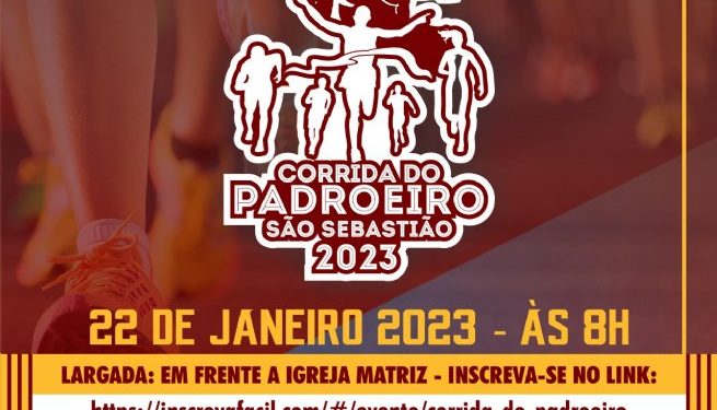 Prefeitura disponibiliza mais 200 inscrições para a Corrida do Padroeiro