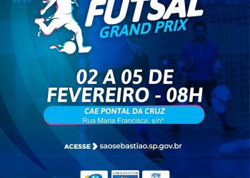 Grand Prix de Futsal de São Sebastião prepara atletas para temporada 2023