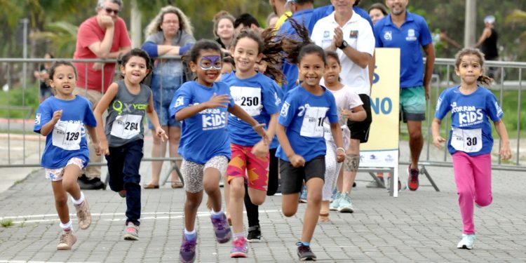 Corrida Kids integra programação das Arenas Esportivas neste sábado