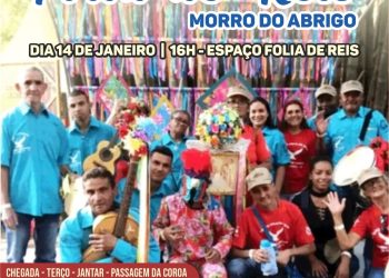 Folia de Reis do Morro do Abrigo realiza festa neste sábado (14)