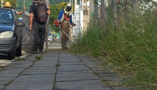 Bairros da Região Central passam por serviços de manutenção urbana intensificados para o Carnaval