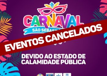 Prefeitura cancela festividades de carnaval em todo município