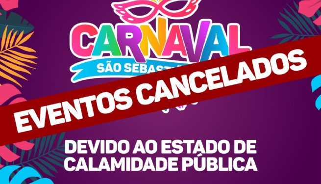 Prefeitura cancela festividades de carnaval em todo município