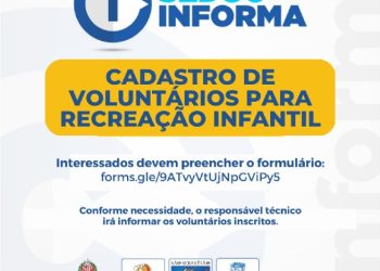  Educação recruta voluntários para recreação infantil em pontos de abrigo 
