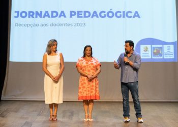 Com início do ano letivo, Felipe Augusto participa da 8ª Jornada Pedagógica para professores da rede municipal