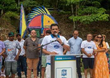 Felipe Augusto entrega  Bosque de Barequeçaba Joaquim José dos Santos – “Joca Barê”