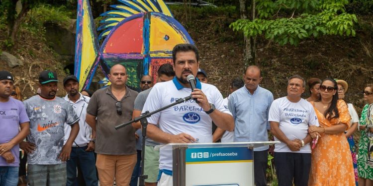 Felipe Augusto entrega  Bosque de Barequeçaba Joaquim José dos Santos – “Joca Barê”