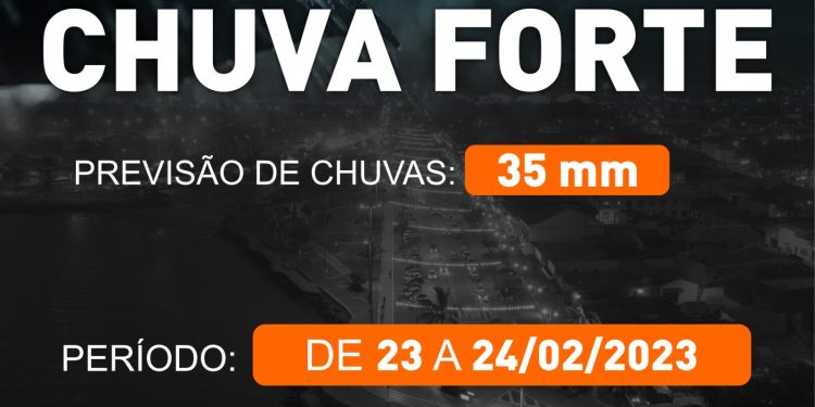Defesa Civil de São Sebastião alerta para forte chuva nesta quinta-feira (23)
