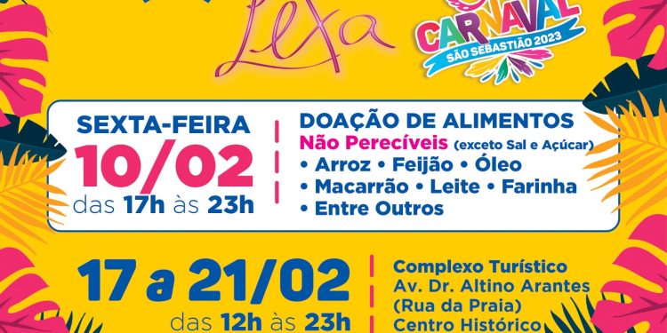 Fundo Social realiza estacionamento solidário no Carnaval 2023 de São Sebastião