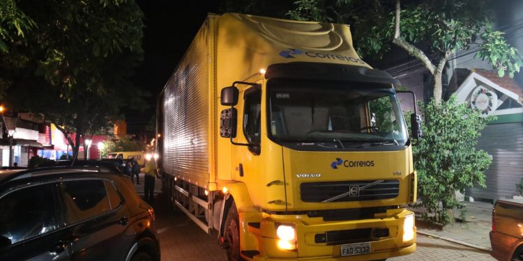 Fundo Social recebe doações dos Correios