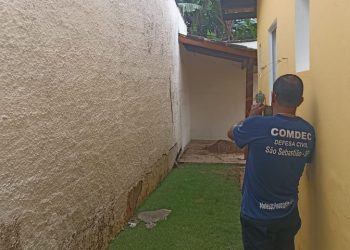 Prefeitura de São Sebastião atende famílias afetadas por enchente provocada pela chuva da madrugada