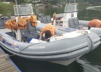 Embarcações da Defesa Civil ganham reforma em São Sebastião