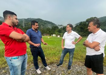 Felipe Augusto fala sobre instalação de antena de transmissão que beneficiará a Ilha de Montão de Trigo