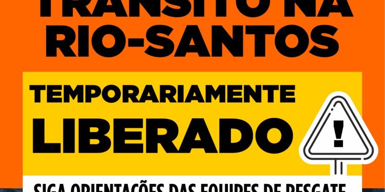 SP-55 é liberada parcialmente no trecho de Boiçucanga a Tamoios para retorno de turistas