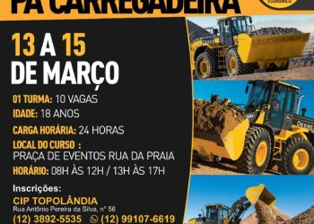 Prefeitura de São Sebastião abre inscrições para cursos gratuitos de operador de máquinas
