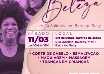 Prefeitura e Instituto Embelleze realizam ação social em Barra do Sahy neste sábado (11)