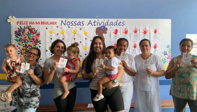 Alunos da rede municipal de São Sebastião participam de atividades em celebração ao Dia Internacional da Mulher