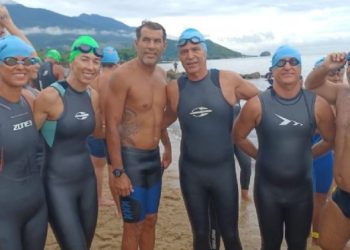 Nadadores de São Sebastião sobem ao pódio na primeira etapa do Aloha Spirit 2023