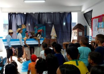 Estudantes da rede municipal de São Sebastião participam de atividades sobre cultura caiçara e afro-brasileira
