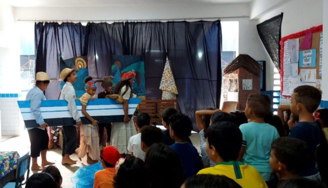 Estudantes da rede municipal de São Sebastião participam de atividades sobre cultura caiçara e afro-brasileira