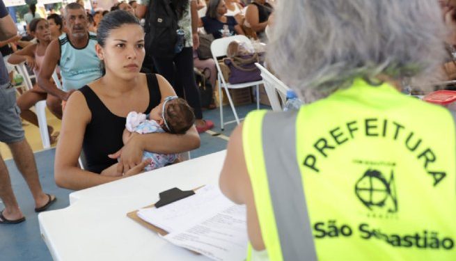 Prefeitura de São Sebastião entrega 3,9 mil senhas para atendimento no ‘Ação em Família’