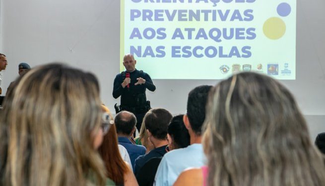 Educação de São Sebastião realiza palestra com orientações preventivas a ataques em escolas