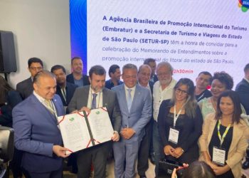 Prefeitura de São Sebastião marca presença na celebração do Memorando de Entendimentos sobre a promoção internacional do litoral paulista