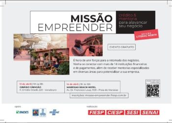 Missão Empreender: São Sebastião e Fiesp oferecem mentorias e linhas de crédito para empresários do Litoral Norte