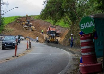 Obras do Contorno Sul da Tamoios avançam em São Sebastião