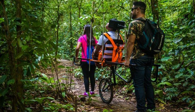 Prefeitura promove Turismo de Aventura Especial para idosos na aldeia indígena em Boraceia